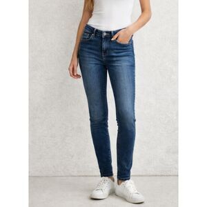 Banana Republic Skinny Jeans Womens Sz 2 Blue Stretch Mid Rise Denim